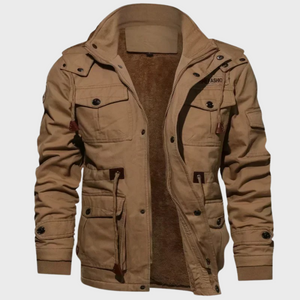 Men’s Fur Lined Warm Autumn Jacket