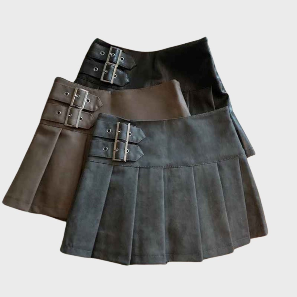 Women’s Leather Mini Skirt