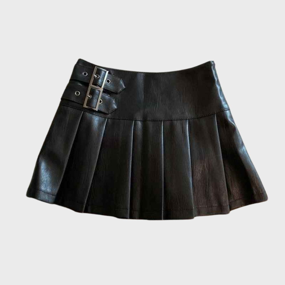 Women’s Leather Mini Skirt