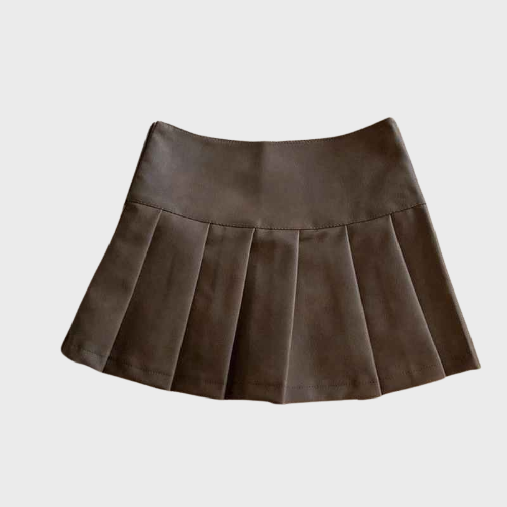 Women’s Leather Mini Skirt